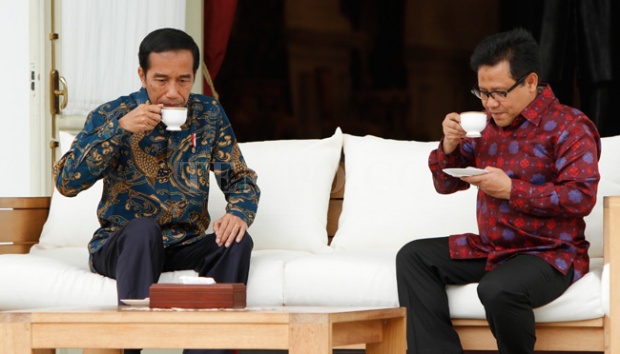 Diplomasi Meja Makan, Presiden Joko Widodo Jamu Muhaimin