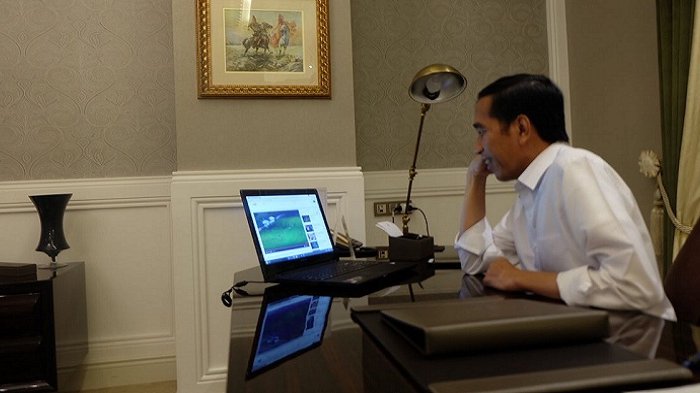 Nonton Streaming di Kamar Hotel, Jokowi Ucapkan Selamat kepada Timnas