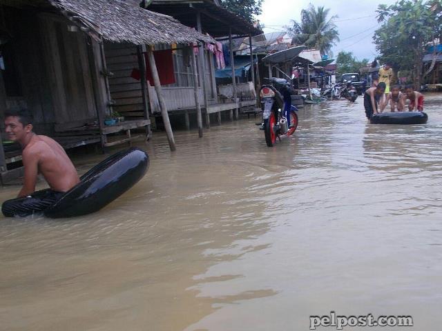 Setelah Dua Tahun, Banjir Kembali Landa Desa Asam-Asam