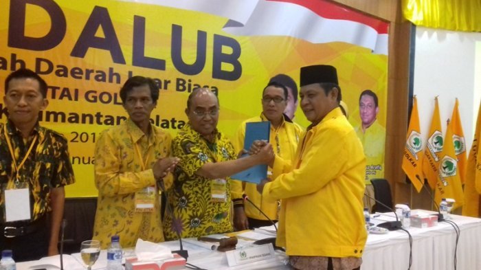 Kerrren, Paman Birin Terpilih Jadi Ketua Golkar Kalsel